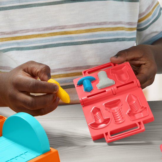 Play-Doh Stempelen en Zagen Speelset - Boetseerklei - Kindergereedschap