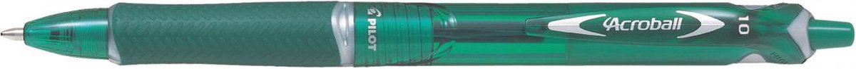 Pilot Acroball Groene Ballpen – 0.7mm Medium Tip - 1 stuk
