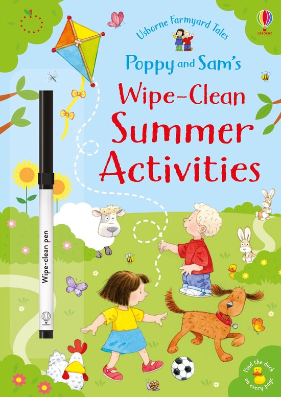 Poppy and Sam's Wipe-Clean Summer Activities - cover