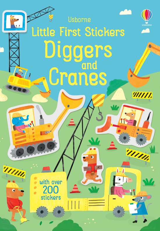 Little First Stickers- Little First Stickers Diggers and Cra ... - cover