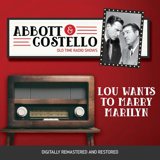 Abbott and Costello: Lou Wants to Marry Marilyn - cover