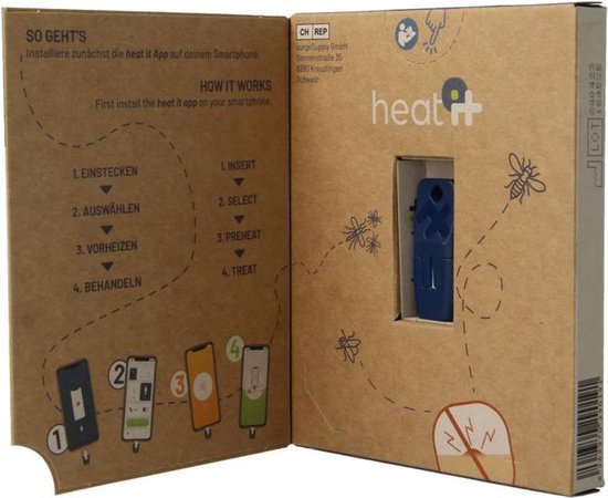 Foto: Heat it insect bite healer classic usb c
