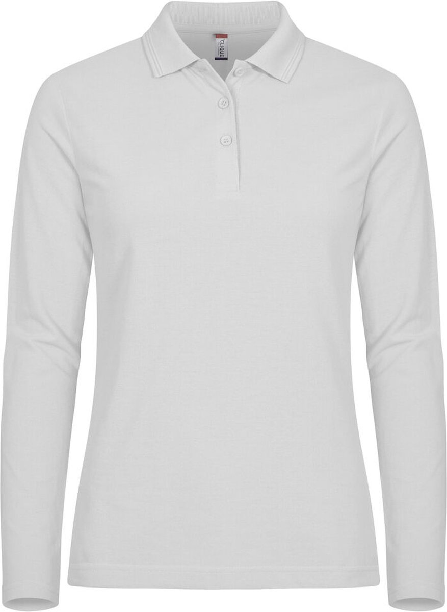 Clique Manhattan L/S Women 028253 - Wit - 46/3XL