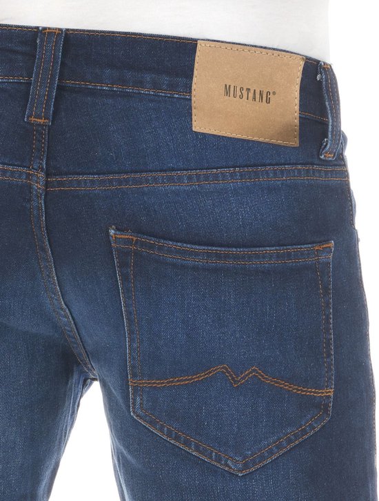 Jeans MUSTANG Oregon Boot Para Hombre - Corte Estrecho, Pierna Acampanada, Algodón Elástico Y Diseño De 5 Bolsillos