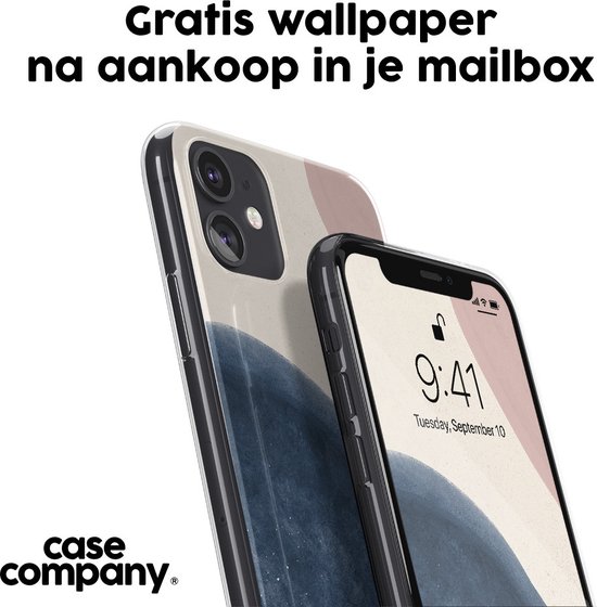 Case Company® - Hoesje geschikt voor Xiaomi Redmi Note 13 Pro plus hoesje - Geo #1 - Soft Cover Telefoonhoesje - Bescherming aan alle Kanten en Schermrand
