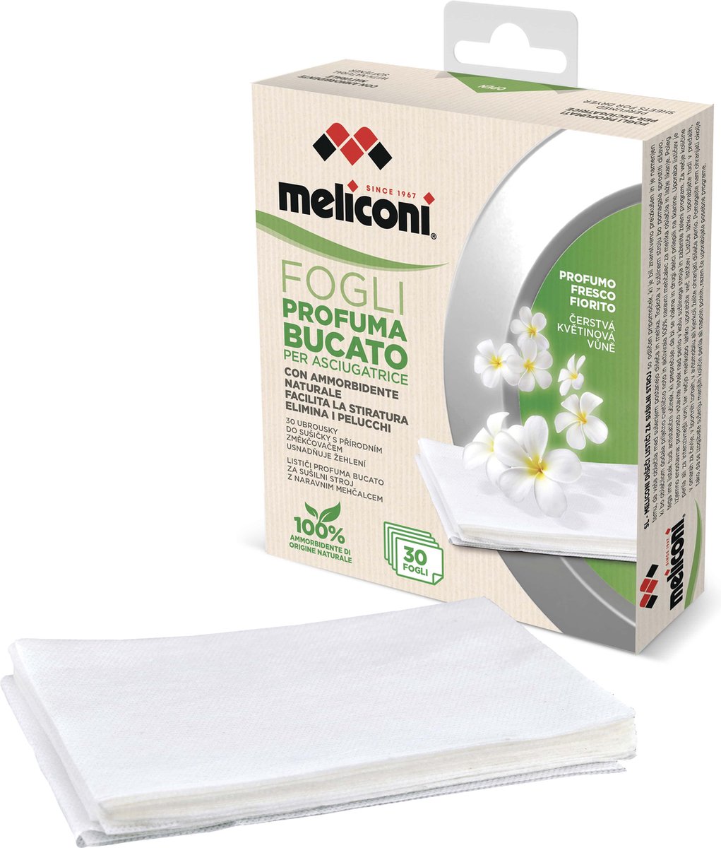 Meliconi 656166, Drogergeur, Wit, Bloemen, 125 mm, 23 mm, 162 mm