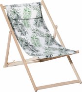 Madison beachchair Flora green outdoor