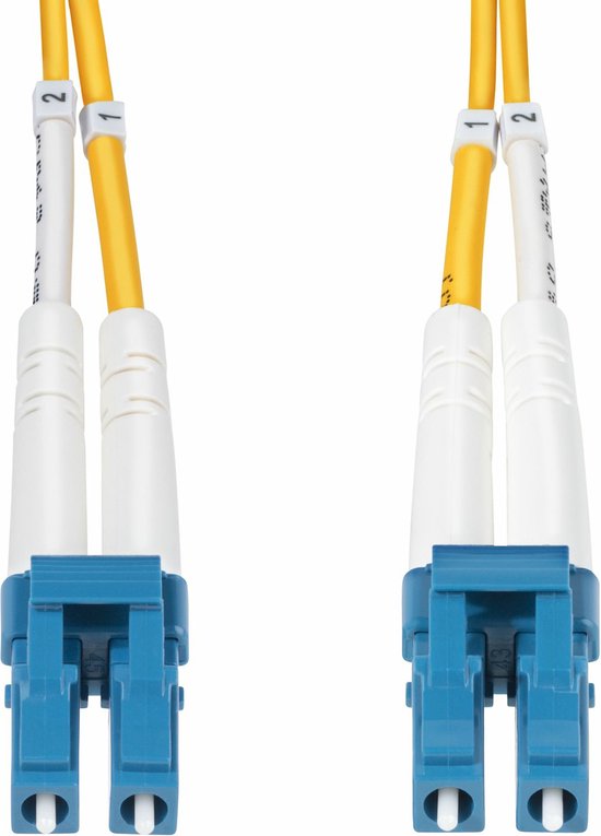 StarTech.com 5m LC naar LC (UPC) OS2 Single Mode Duplex Glasvezel Kabel, 9/125µm, Laser Optimized, 100G, Flexibel Buigen, Low Insertion Loss, LSZH Fiber Patchkabel