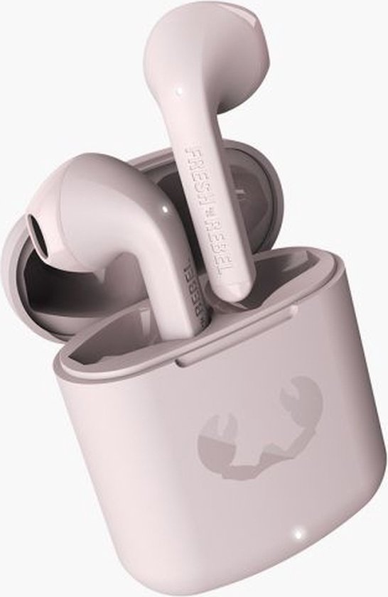 Fresh 'n Rebel Twins Core - Draadloze Bluetooth Oordopjes - Oortjes met 30 uur speelduur - Smokey Pink