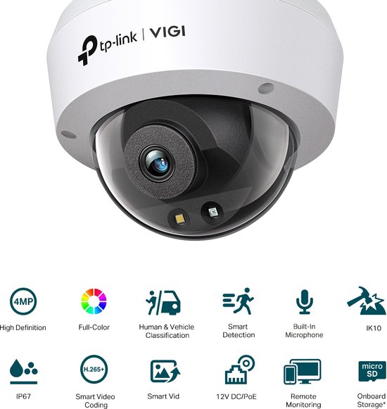 Surveillance Camcorder TP-Link DOME VIGI C240 van TP-Link — afbeelding 4