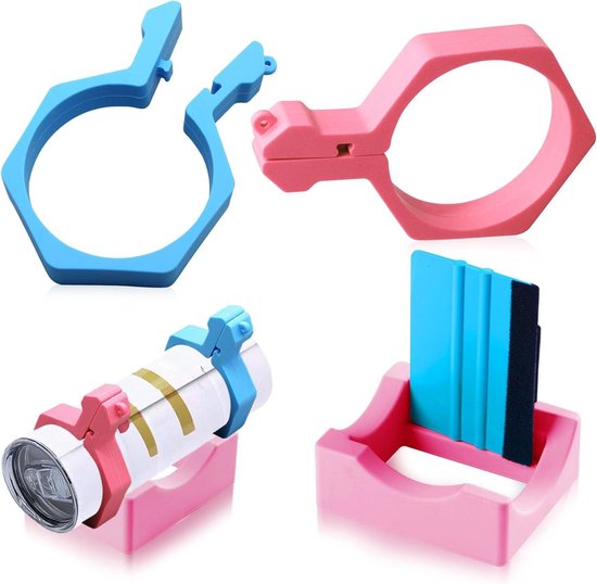 Pince à gobelet Perfect, 4 paquets de raclette, Outils vierges de Sublimation pour gobelets