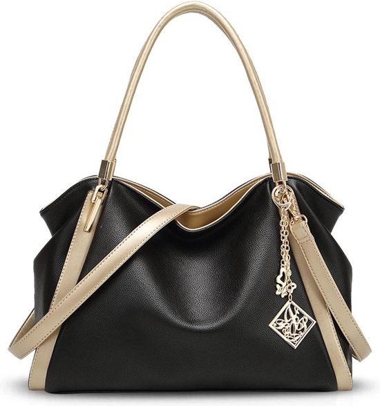 Borsa A Tracolla NICOLE & DORIS | Messenger Bag Impermeabile In Nylon | 35x13x23 Cm - Foto 9