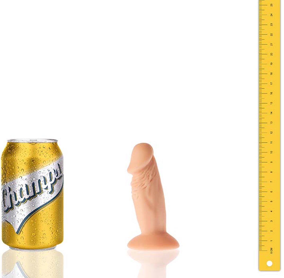 Goedkoopste Champs - Willy - Original Dildo - 11 x 3,4 cm - Lichte Huidskleur