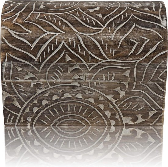 Handgemaakte Houten Sieraden Box voor Organisatie