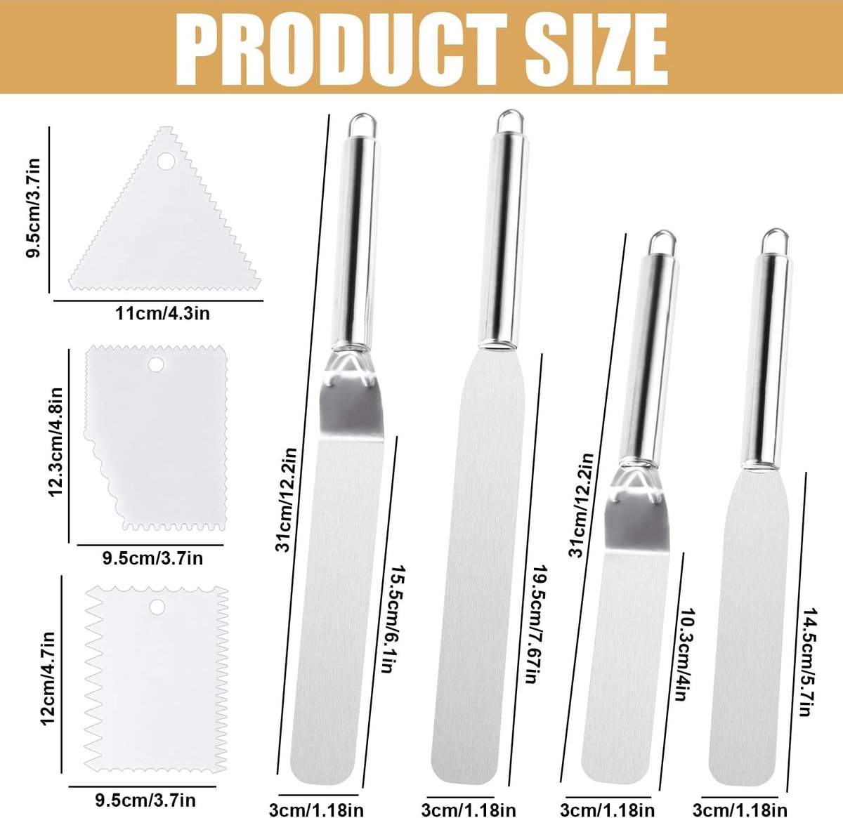 Hoekpalet, 15cm - Martellato - Koop online | The Kitchen Lab