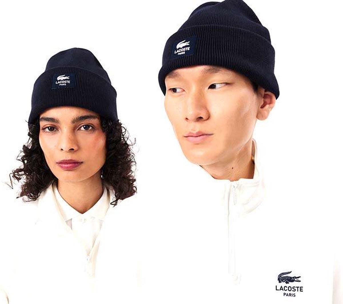 Bonnet lacoste double face hotsell