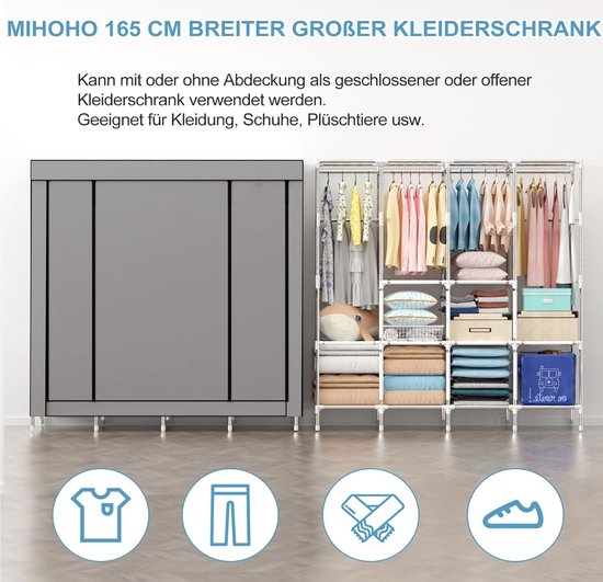 Ddibar Tweepersoonsbed, Opbergbed Met Stoffen Bekleding, 100% Made In Italy Zijopening Inclusief Matras 120x190 Cm Wit