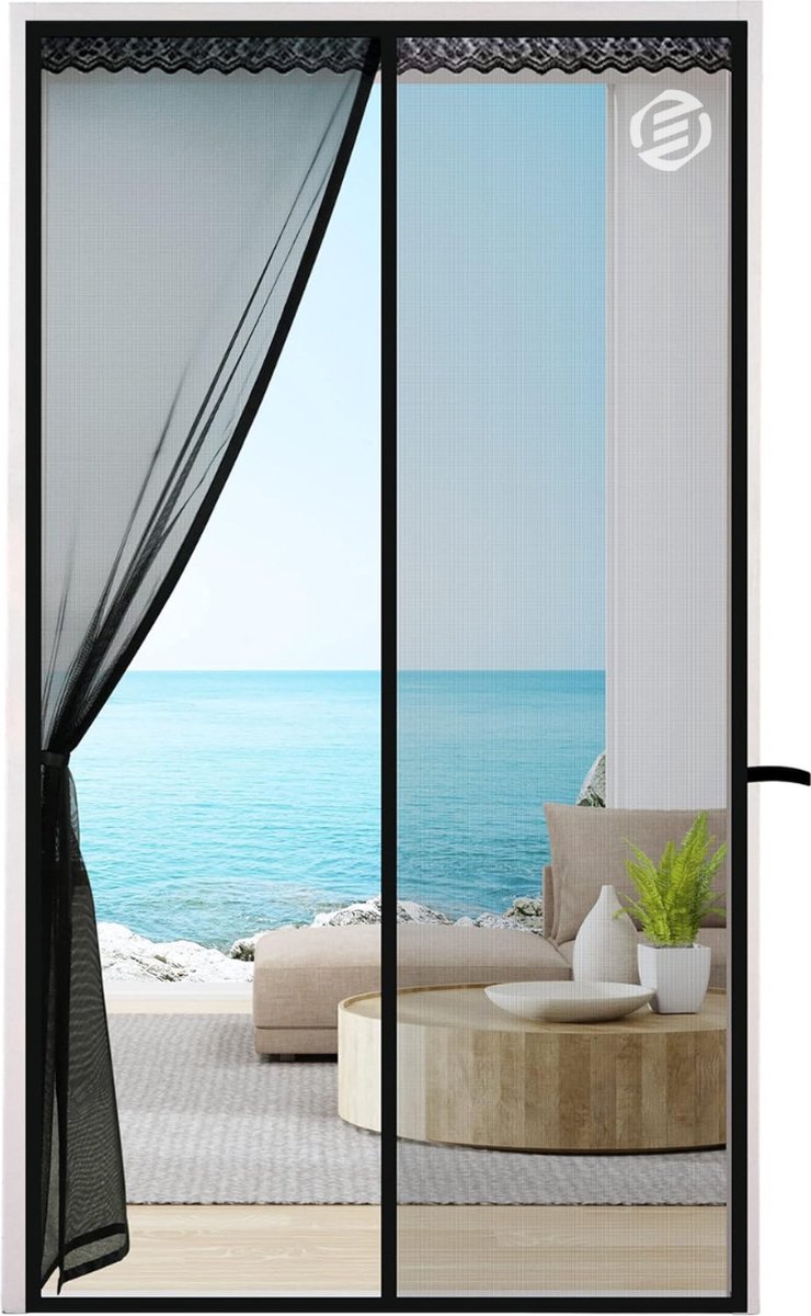 Equivera Raamhor Magnetisch - 70 x 200 cm - Vliegengordijn - Hor - Raamhor - Gordijn - Magnetisch Hordeur