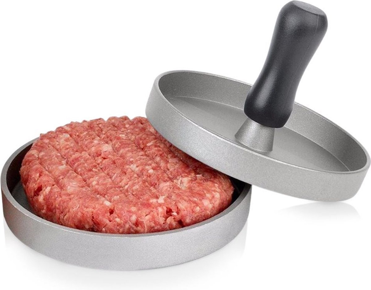 Hamburgerpers 12 cm - Burgerpers - Hamburgermaker - Bbq - Hamburger Burger Pers