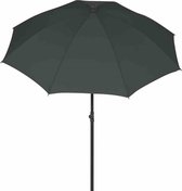 Bol.com Middenstokparaplu antraciet grijs Ø 180cm - Grote paraplu voor in de stad. aanbieding