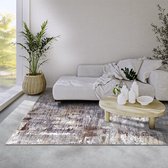 Pauwer pluche, pluizige tapijten, zacht pluizig tapijt, antislip vloerkleden, dik vloertapijt, mat voor woonkamer, slaapkamer (roze, 150 x 240 cm