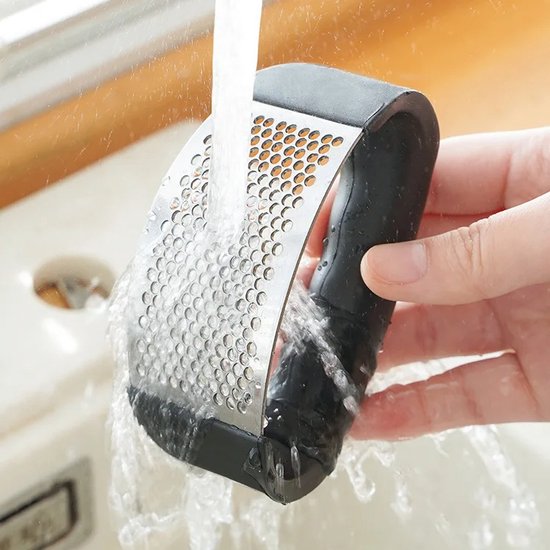 AnyPrice® Presse-ail / Presse-gingembre en acier inoxydable - Presse-ail - Presse-ail - Presse-ail - Coupe-ail - Éplucheur d'ail