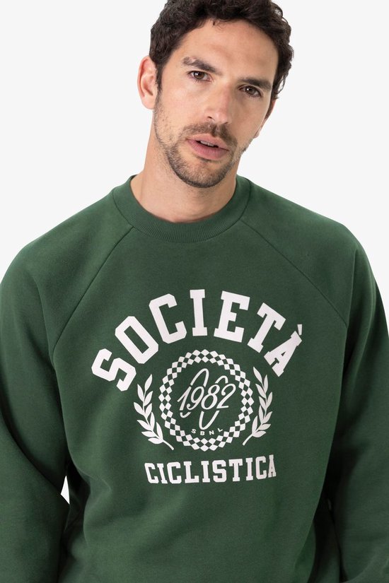 Donkergroene sweater heren hotsell