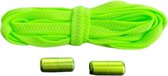 Knaak Plat Elastische Veters - Niet meer strikken! - Groen - Schoenveters - 2 stuks