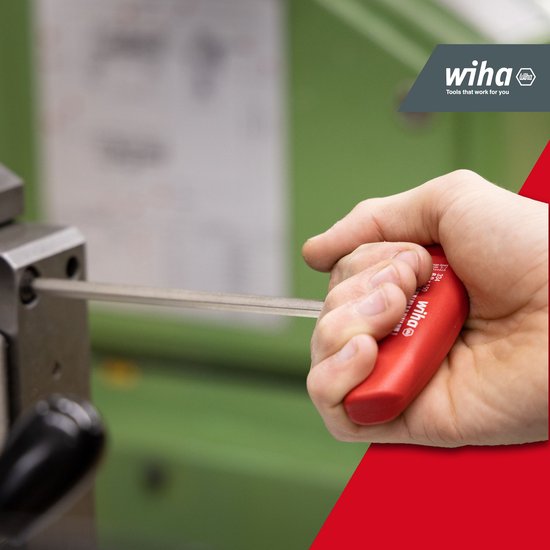 WIHA T-greep Inbussleutelset in Werkbankhouder 334, 8-delig