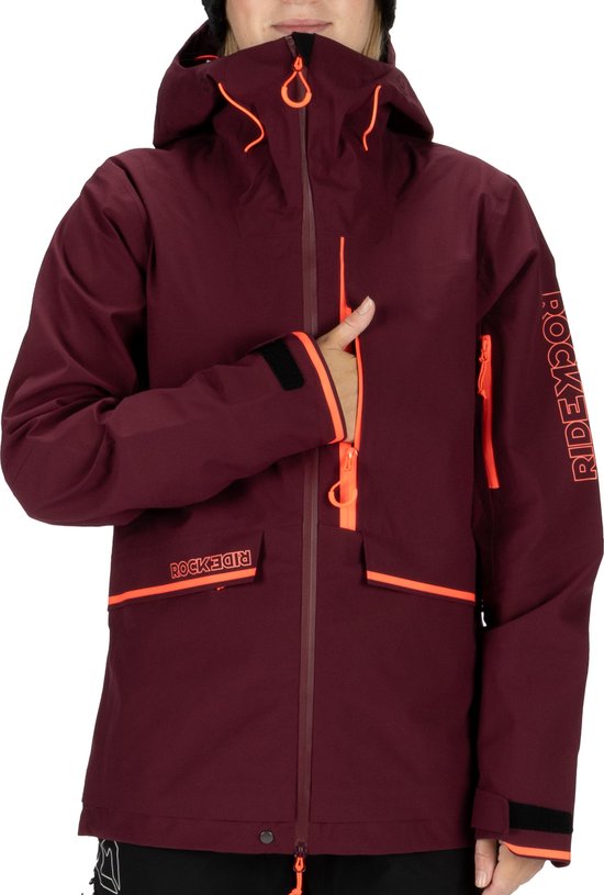 Rock Experience ROCKMANTIC Veste de sports d'hiver pour femme Violet L - Veste de ski - Veste de snowboard - Veste Hardshell