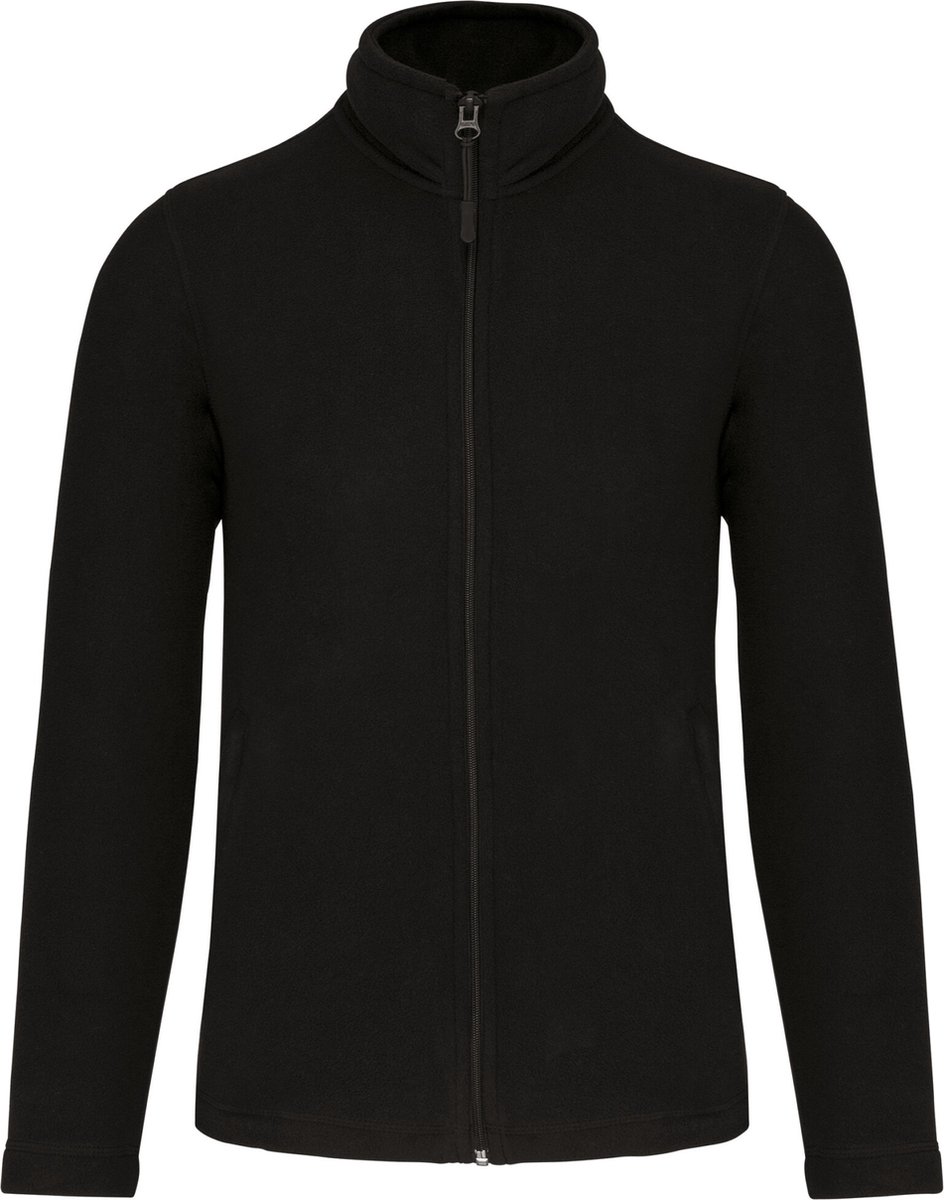 WK. Designed To Work Microfleece Vest Met Rits WK903 - Black - M