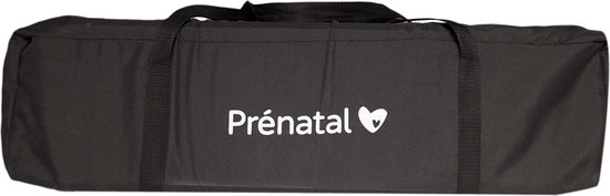 Prénatal campingbed Sinne - Inklapbaar reisbedje - Met bodemverhoger en kruipluik - Inclusief draagtas - Zwart - 60 x 120 cm van Prénatal — afbeelding 3
