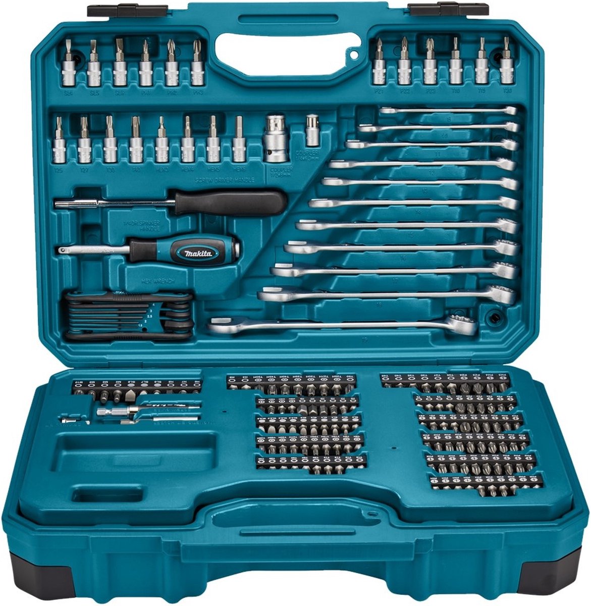 Makita E-10883 Handgereedschapset - 221-delig