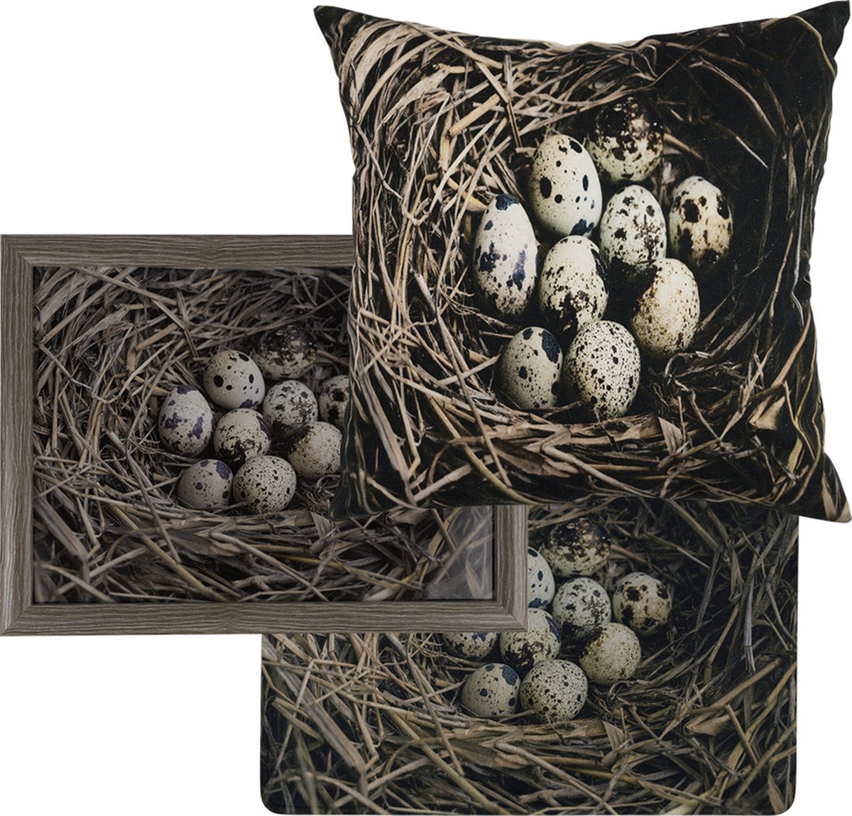 deurmat eieren in nest 75x50cm