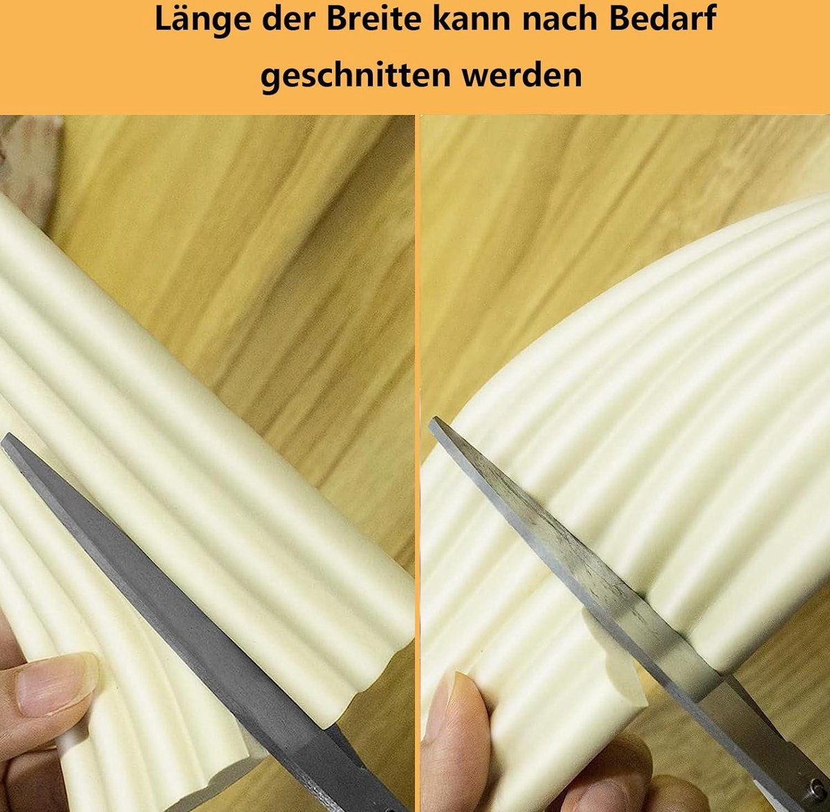 Zelfklevende randbescherming 5 m - zacht schuimrubber - extra breed - meubels - baby veiligheid - kinderbescherming - stootbescherming - scherpe randen - tafel
