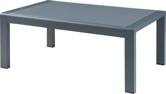 Foto: Tuintafel avise 100x60x40 cm glazen tafel antraciet casa pro