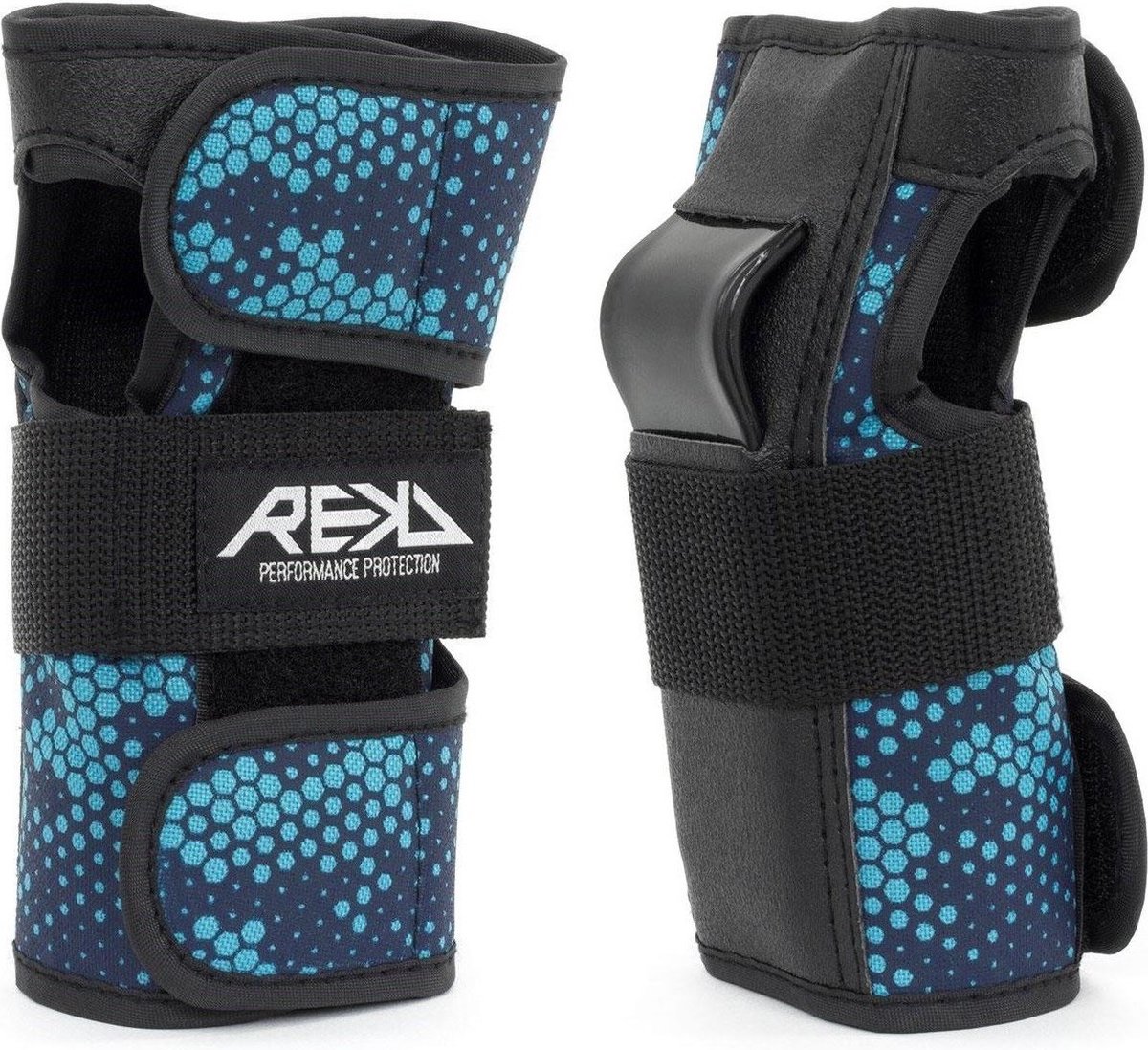 REKD Wrist Guards / Polsbeschermers – RKD490 – Blauw-Zwart – XS – Polsomtrek: 10 – 12 cm (GELIEVE ALVORENS BESTELLEN OPMETEN) REKD Wrist Guards / Polsbeschermers – RKD490 – Blauw-Zwart – XS – Polsomtrek: 10 – 12 cm (GELIEVE ALVORENS BESTELLEN OPMETEN)