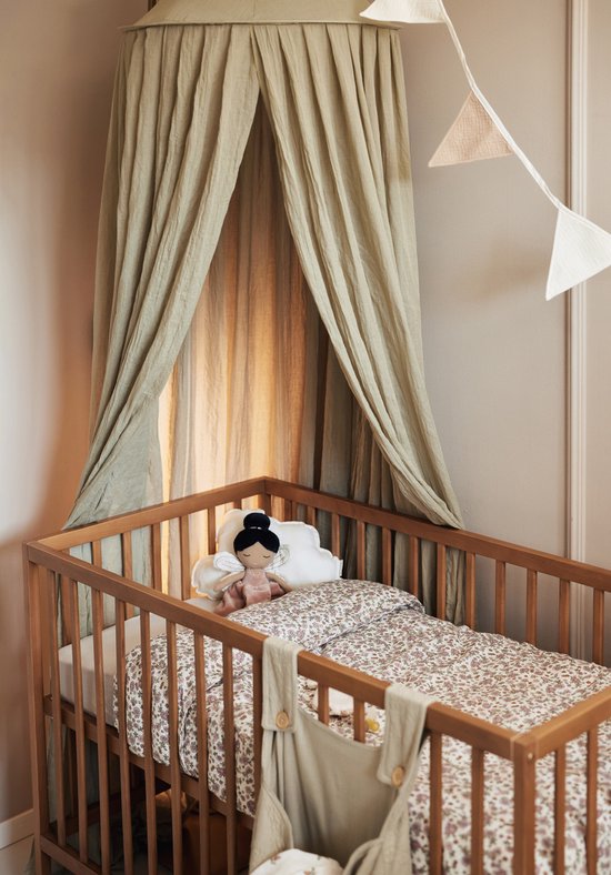 Jollein Bébé Moustiquaire Vintage 245cm - Vert Olive