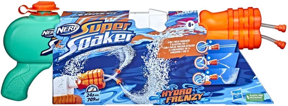 NERF Super Soaker Hydro Frenzo - Waterpistool — afbeelding 17