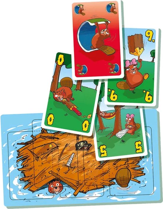 999 Games - Beverclan - Kaartspel - Kinderspel - Educatief spel - Actiespel - Klein cadeautje