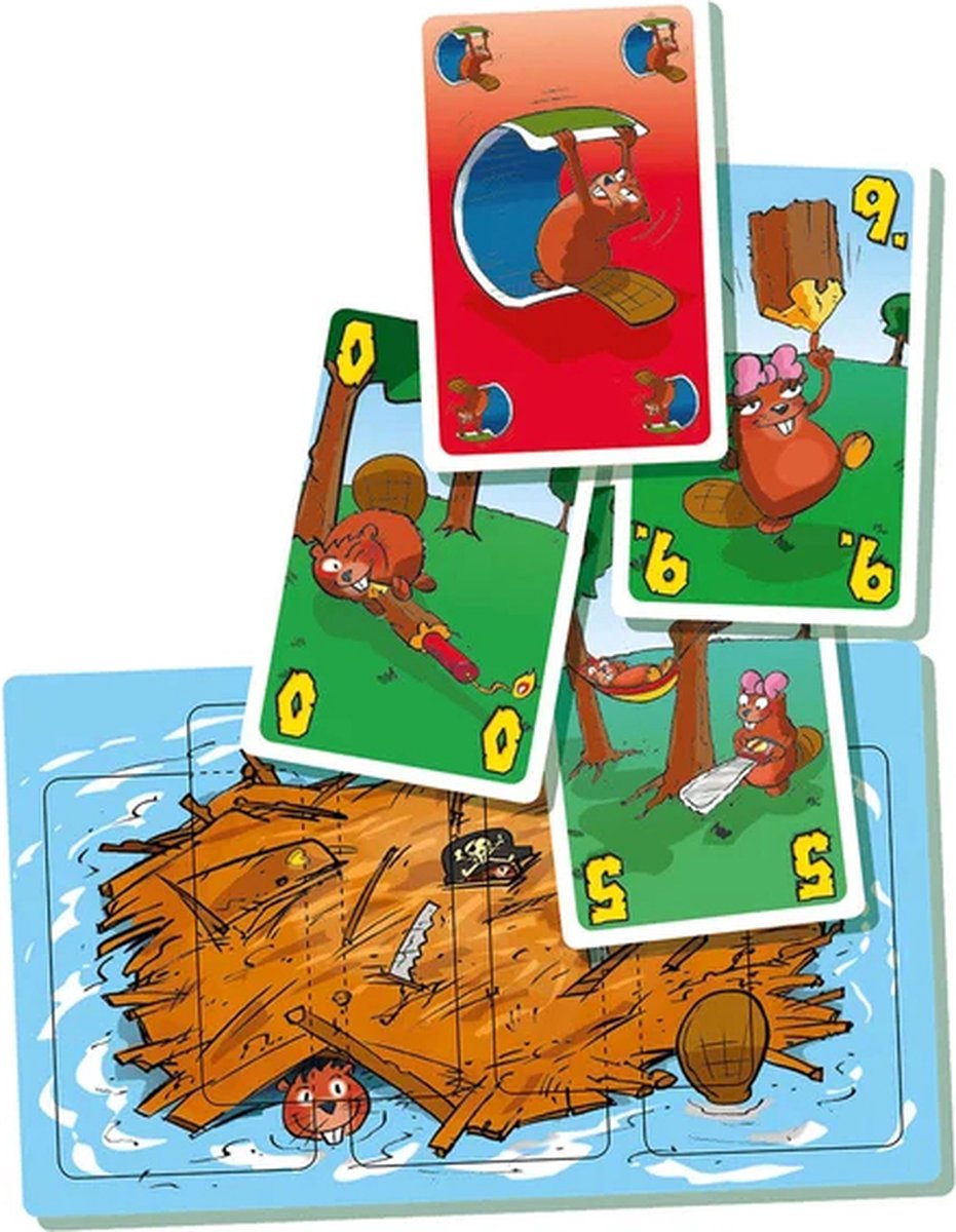 999 Games - Beverclan - Kaartspel - Kinderspel - Educatief spel - Actiespel - Klein cadeautje — afbeelding 2