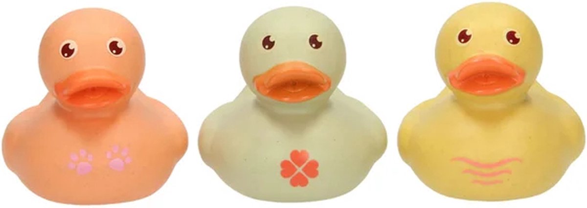 Badeendjes Pastel, 3st.
