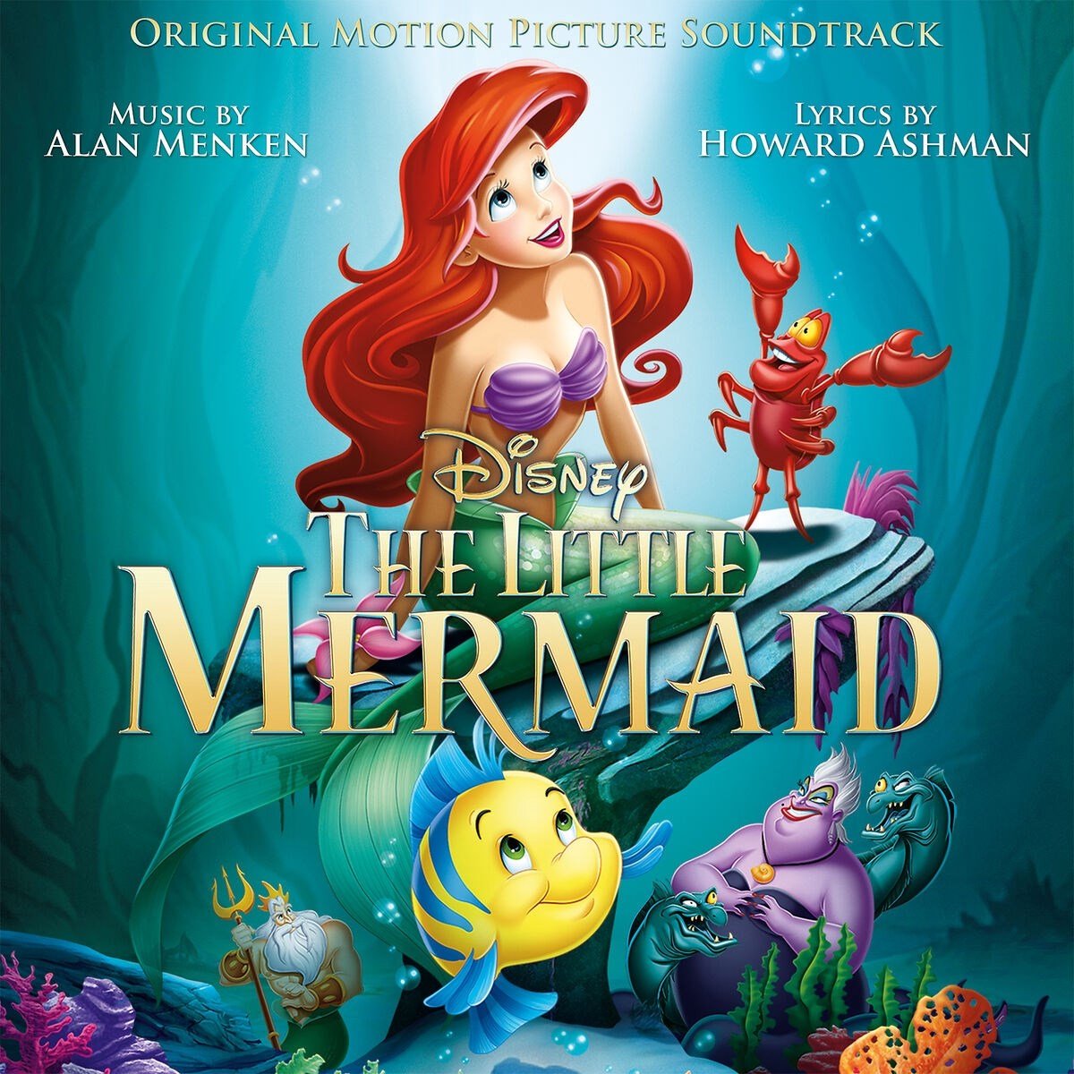 Various Artists - The Little Mermaid (LP) (35th Anniversary) (Coloured Vinyl) (Limited Edition)