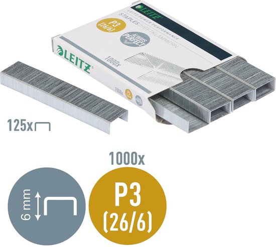 Leitz Witte nietjes (5554-70-00 Leitz Witte nietjes (5554-70-00