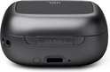 Zwart JBL oplaadcase met zijkant en voorkant zichtbaar, waarop 'LIVE FLEX 3' staat.