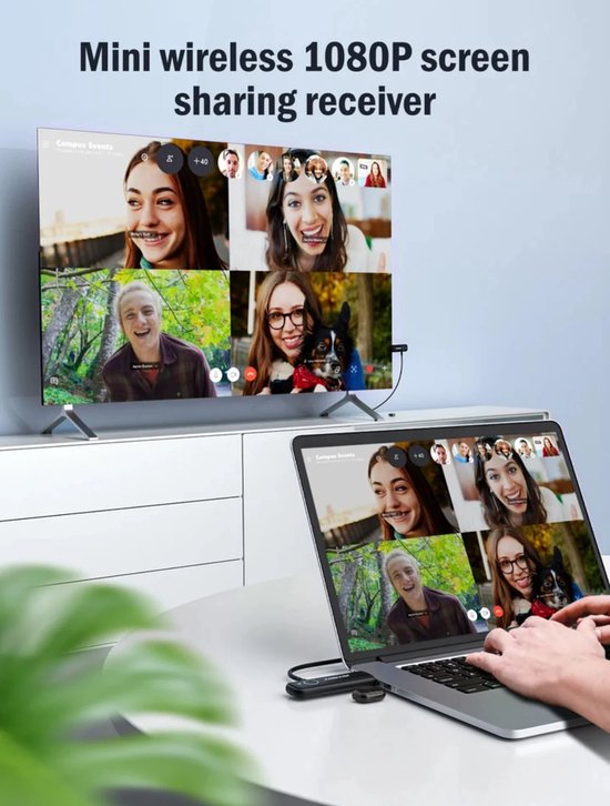 BDFFLY Émetteur et Récepteur sans Fil HDMI, 1080p@60Hz 30m/98ft Prise