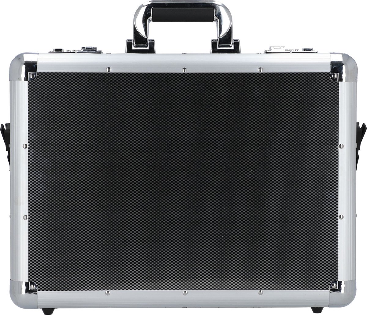 Alumaxx laptopkoffer - C-1 - aluminium - zilver-carbon - JU-45140