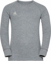 Odlo Bl Top Crew Neck LS Thermoshirt Kinderen Grey Melange 128