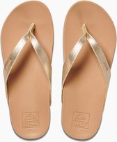 Reef Cushion Courttan/Champagne Dames Slippers - Bruin/Goud - Maat 36
