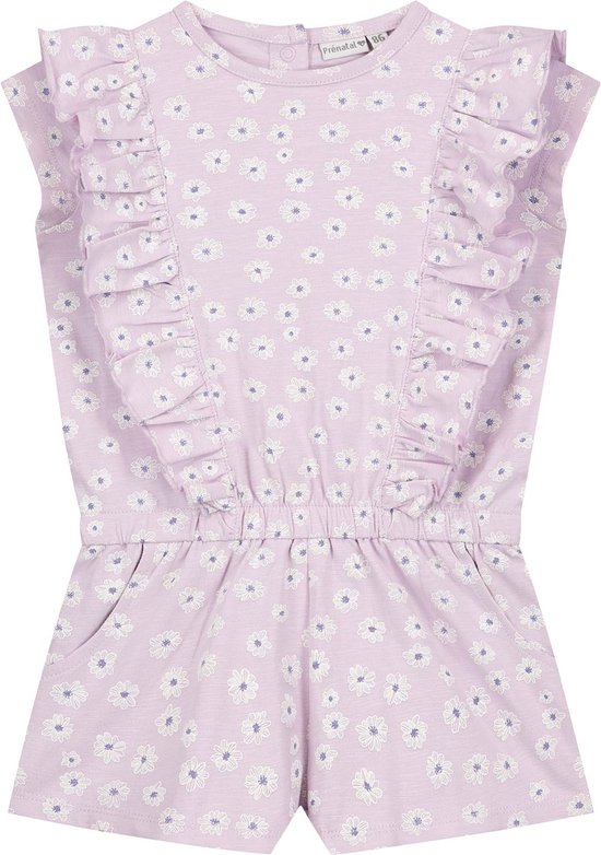 Prénatal baby jumpsuit - Meisjes - Violet - Maat 62